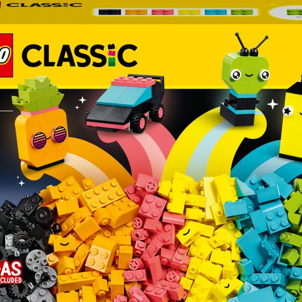 LEGO CLASSIC DIVERSIÓN CREATIVA: NEÓN 333  PCS - 5+