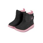 Botas Infantiles Bibi Roller 2.0 Drop negras con suela rosa - Image 2