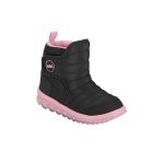 Botas Infantiles Bibi Roller 2.0 Drop negras con suela rosa - Image 3