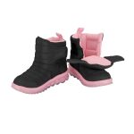 Botas Infantiles Bibi Roller 2.0 Drop negras con suela rosa - Image 4