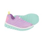 Championes infantiles Bibi Roller 2.0 color lila combianado en tonos pastel