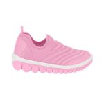 Championes infantiles Bibi Roller 2.0 rosado claro con franja blanca - Image 3