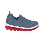 Championes infantiles Bibi Roller 2.0 celestes con suela roja - Image 4