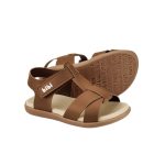 Sandalias infantiles BIBI marrones con cierre de velcro