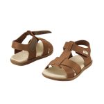 Sandalias infantiles BIBI marrones con cierre de velcro - Image 4
