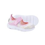 Guillerminas BIBI estampadas con tonos rosados y velcro brillante