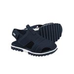 Sandalias roller verano Bibi azul marino con puntera y doble velcro