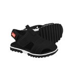 Sandalias roller verano Bibi negras con puntera y doble velcro