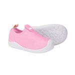 Championes Fisoflex BIBI color rosado liso con suela blanca y puntera