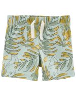 Set 3 piezas Carter’s short, remera y body de algodón diseño tucán - Image 2