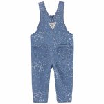 Enterito de jean floreado OshKosh con tirantes ajustables - Image 2