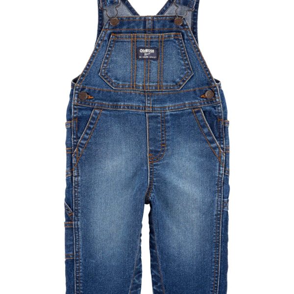 Enterito de jean OshKosh clásico con tirantes ajustables