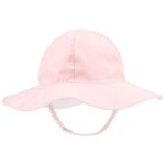 Gorro reversible Carter’s rosado de algodón con protección UPF 50+