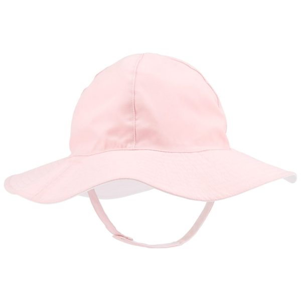 Gorro reversible Carter’s rosado de algodón con protección UPF 50+