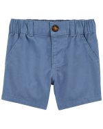 Set 3 piezas Carter’s short, camisa cuadrillé y remera estampada - Image 3