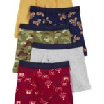 Pack x 5 calzoncillos boxer Carter's estampados de algodón