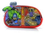 Cartuchera 2 cierres Avengers Vs Thanos, en PVC