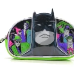 Cartuchera 1 cierre Batman con villanos, en PVC
