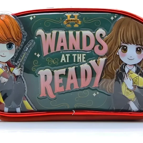 Cartuchera 1 cierre diseño Harry Potter, en PVC