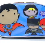 Cartuchera 1 cierre Liga de la Justicia con villanos, en PVC