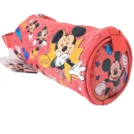 Cartuchera cilíndrica Mickey Mouse, de PVC