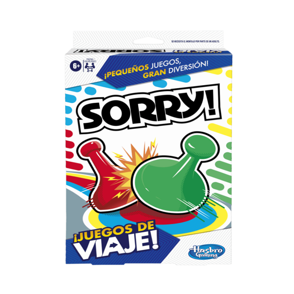 Juego de viaje - SORRY! Hasbro