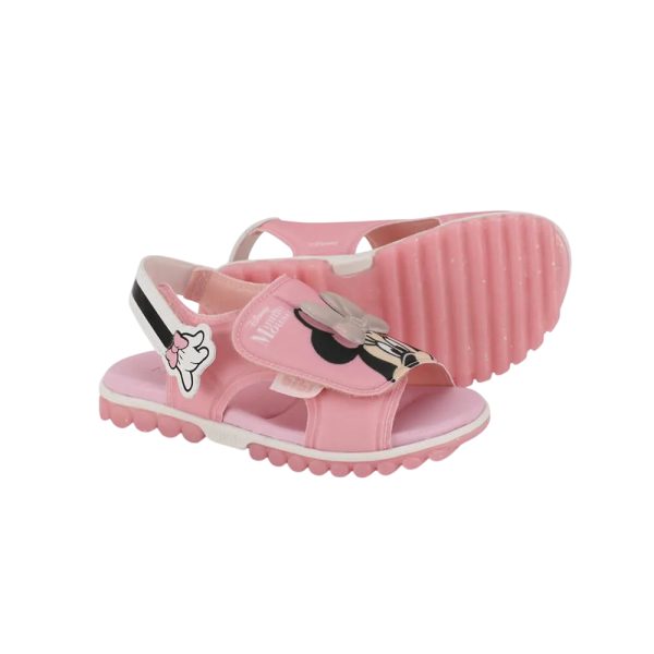 Sandalias infantiles Bibi Roller Disney Minnie rosadas