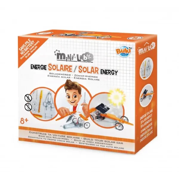 Mini laboratorio Auto solar, de Buki