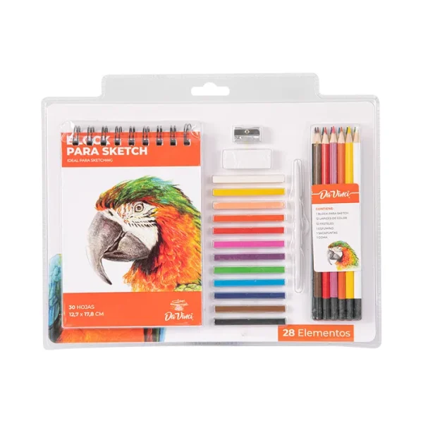 Set Sketch 28 Elementos Da Vinci