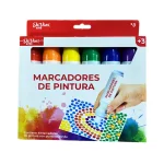 Marcadores Davinci Kids Punta Redonda Pack 6 Unidades