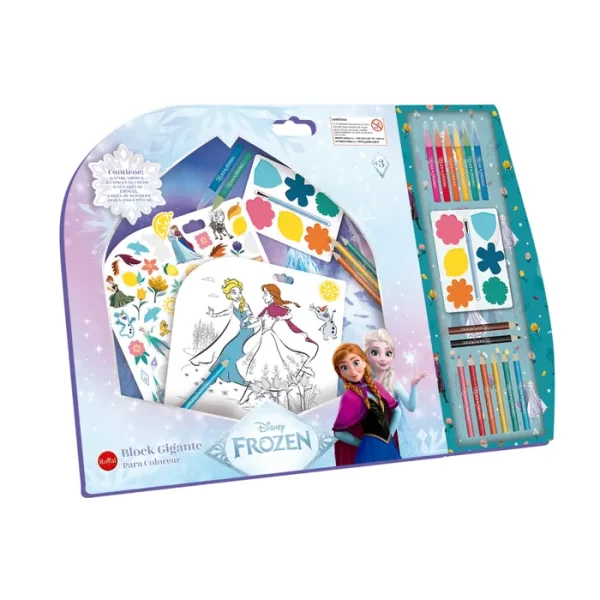 Block Gigante Para Colorear Frozen Da Vinci Kids