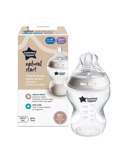Mamadera Tommee Tippee Natural Start de 260ml (+0m)
