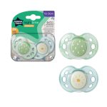 Pack x2 chupetes Tommee Tippee Night time (18-36m)