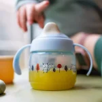 Vaso de aprendizaje Tommee Tippee SuperStar de 190ml color azul (+4m) - Image 3