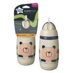Botella térmica Tommee Tippee SuperStar con pajita, de 266ml (+12m)