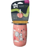 Botella térmica Tommee Tippee SuperStar rosada con pajita, de 266ml (+12m) - Image 2
