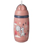 Botella térmica Tommee Tippee SuperStar rosada con pajita, de 266ml (+12m) - Image 3