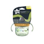 Vaso con asas Tommee Tippee Superstar de 190ml color verde (+4m) - Image 2