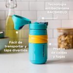 Botella Tommee Tippee Flip top straw, turquesa de 500ml (+18m) - Image 3