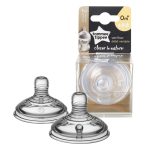 Pack x2 tetinas Tommee Tippee Closer to Nature, flujo variable (+0m)