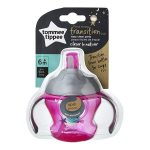Vaso de transición Tommee Tippee con pajita y asas, de 150ml (+6m)