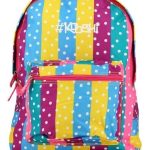 Mochila Kooshi con lunares blancos