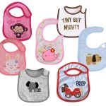 Babero de algodón con ajuste de velcro - varios modelos