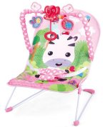 Silla mecedora musical para bebé, diseño Cebra