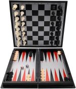 Chess set 3en1: Damas, Backgammon y Ajedrez - Image 2