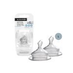 Pack x2 tetinas anatómicas Suavinex de silicona (+6m) Flujo L