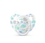 Pack x2 chupetes de silicona Suavinex con tetina anatómica (6-18m) diseño Memories verde - Image 3