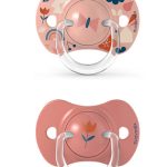 Pack x2 chupetes anatómicos Suavinex de silicona (6-18m) diseño Forest rosa