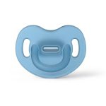 Chupete anatómico Suavinex de silicona (6-18m) diseño Smoothie Svnx Pro celeste