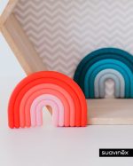 Mordedor Suavinex Arcoíris, color rosa - Image 3